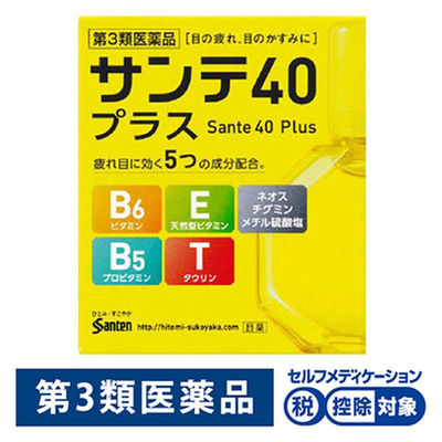 (제3류의약품) 산테 40 플러스 1개（12ml） 산텐제약