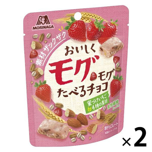 모리나가 맛있게모구모구 ## 초콜릿 lt;딸기 gt; 2 포
