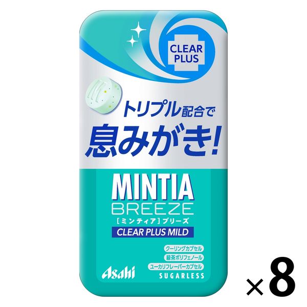 MINTIA(민티아)브리즈 클리어 플러스 마일드 1세트(8개) 아사히 그룹 식품