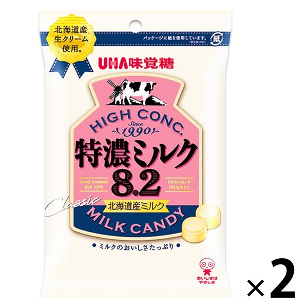 UHA 미카쿠토특농 밀크8.2 2개