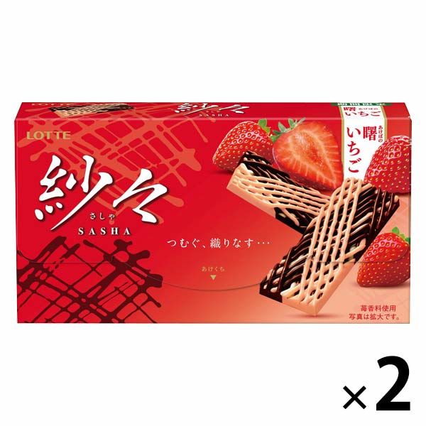 롯데 사샤 lt;서딸기 gt; 2개