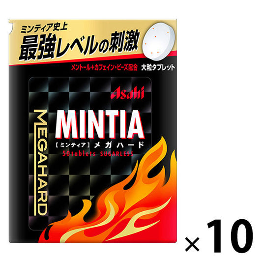 MINTIA(민티아) 메가 하드 1세트(10개입) 아사히 그룹 식품