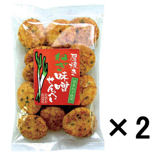 세이죠우 이시이후 구이 파 된장 센베이 국산 파 사용 130g 1세트(2 포)