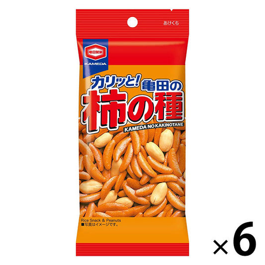 카메다 카메다의 감씨과자 카키노타네 카키피 75g lt;퍼스널 gt; 1세트(6 포)
