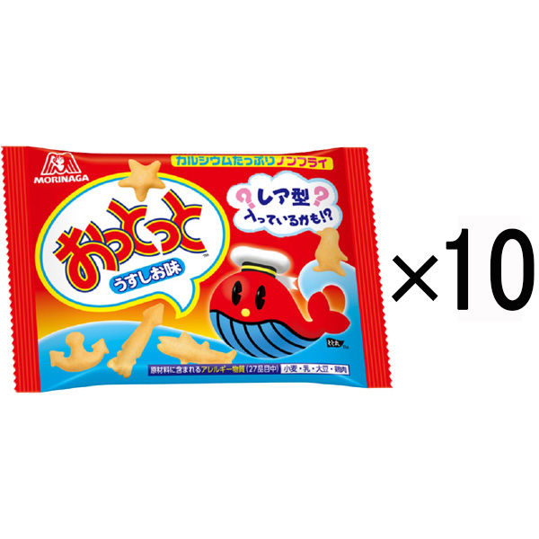 모리나가 고래밥 lt;덜짠 맛 gt; 1세트(10개)