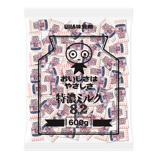 UHA 미카쿠토특농 밀크 큰 포장 1봉지(600g:약120알입)