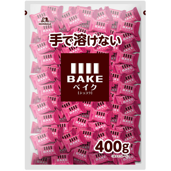모리나가 제과 베이크 BAKE 쇼콜라 100봉대 대용량 덕용 쉐어팩 상자 사기 업무용