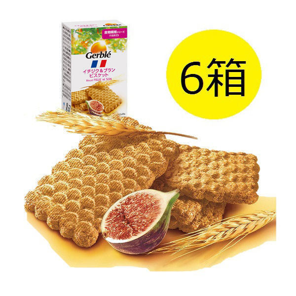 Gerble(젤부레) 무화과나무 amp;블랑 비스켓 포켓 사이즈 1세트(5매입 ×6상자) 오오츠카 제약 영양 보조 식품