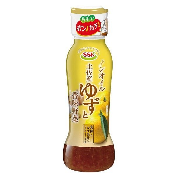 SSK foods 논오일 토사산 유자와 향기 맛 야채 160ml 1개