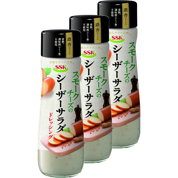 SSK foods 스모크 치즈의 시저(scissor) 샐러드 드레싱 180ml 3개