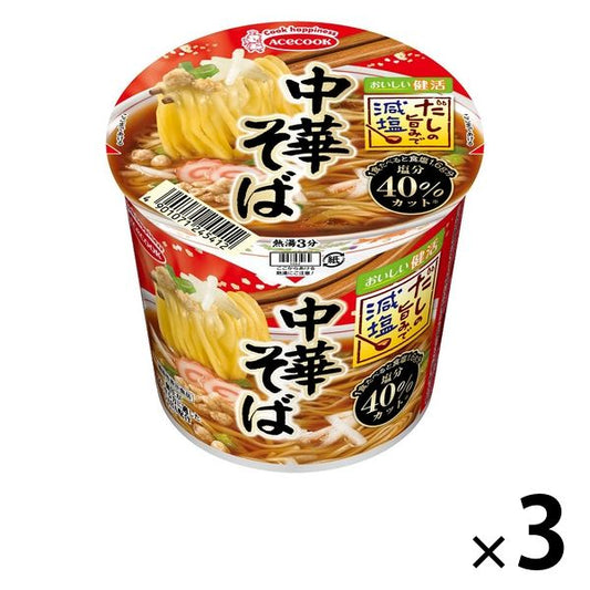 에이스쿡 이고의 맛이 좋다는 느낌으로 저염 중화 옆(소바) 3개