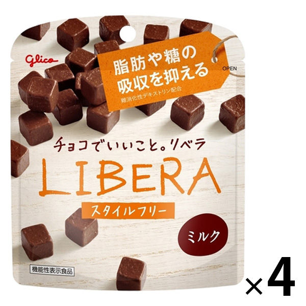 에사키 글리코 LIBERA lt;밀크 gt; 4 포기능 성표시 식품