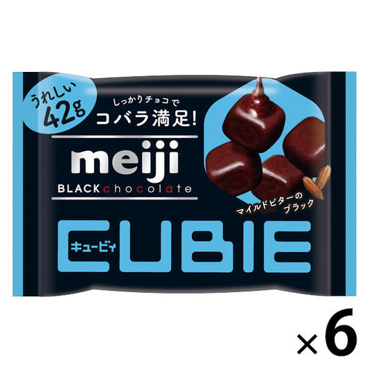 메이지 블랙 초콜릿CUBIE(큐비) 6 포