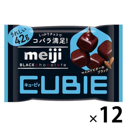 메이지 블랙 초콜릿CUBIE(큐비) 12 포