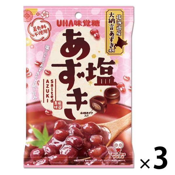 UHA 미카쿠토염 팥 1세트(3 포)