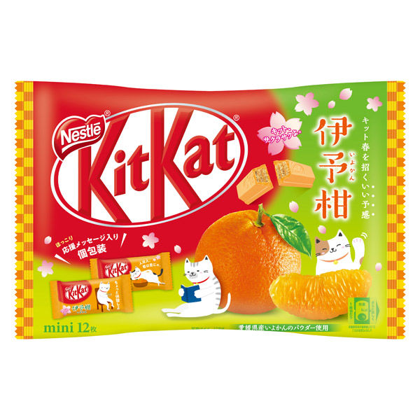 네슬레 일본 킷캣 미니 이요감 12매 1봉지 초콜릿