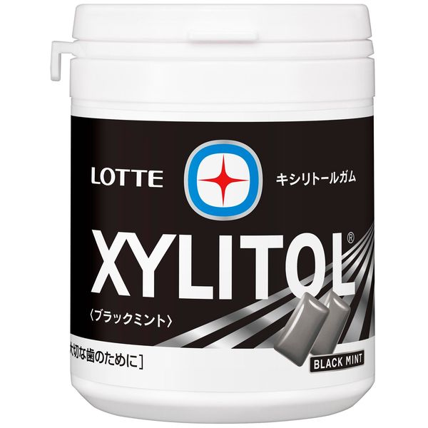 롯데 자일리톨 껌 블랙 민트 패밀리 보틀 1개