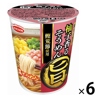 에이스쿡 맛있는 유자향  소면 6개