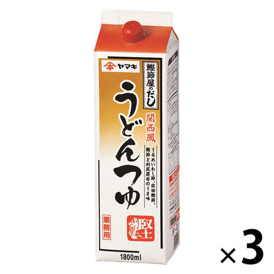 자 마키 칸사이풍 우동 조금도 1.8L지 팩 3개