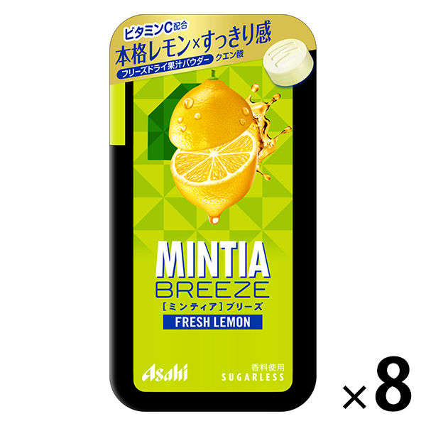 MINTIA(민티아)브리즈 플래시 레몬 1세트(8개) 아사히 그룹 식품
