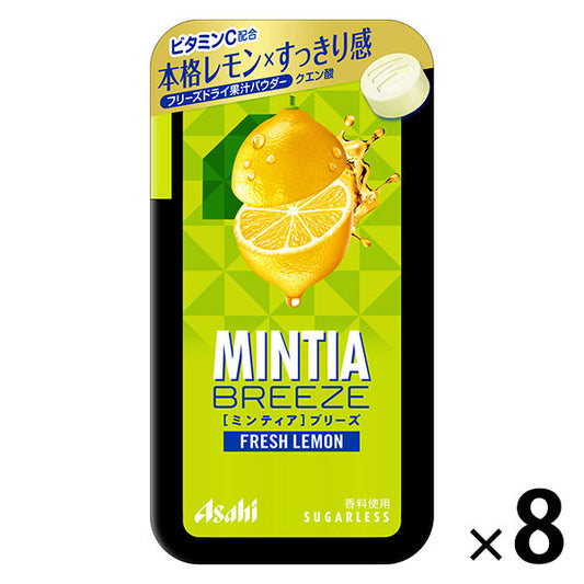 MINTIA(민티아)브리즈 플래시 레몬 1세트(8개) 아사히 그룹 식품