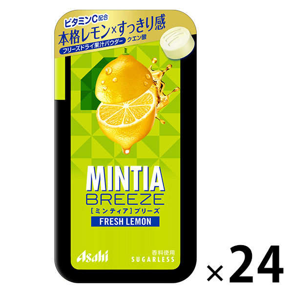 MINTIA(민티아)브리즈 플래시 레몬 1세트(24개) 아사히 그룹 식품 무료 우송