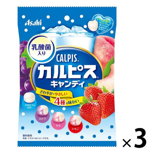 (SALE)칼피스 캔디 100g 1세트(3대입)아사히 그룹 식품