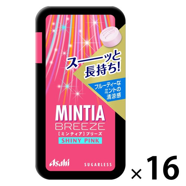MINTIA(민티아)브리즈 샤이니 핑크 1세트(16개입) 아사히 그룹 식품