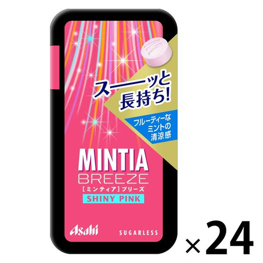 MINTIA(민티아)브리즈 샤이니 핑크 1세트(24개입) 아사히 그룹 식품 무료 우송