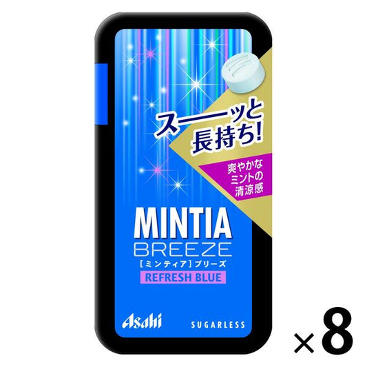 아사히 그룹 식품 민티아 브리즈 리프레시 블루30알 1세트(8개입)