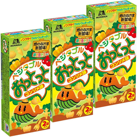 모리나가 베지타불 고래밥 콘소메 맛 50g 1세트(3상자)
