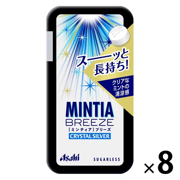 MINTIA(민티아)브리즈 크리스탈 실버 1세트(8개) 아사히 그룹 식품