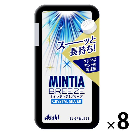 MINTIA(민티아)브리즈 크리스탈 실버 1세트(8개) 아사히 그룹 식품