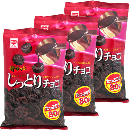 리스 카 촉촉한 초콜릿 80g 1세트(3 포)
