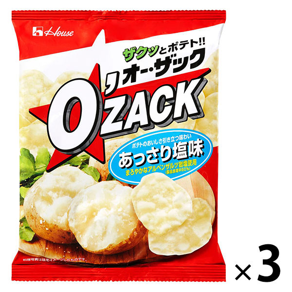 하우스 O Sack 깨끗하게(산뜻하게) 짠맛 68g 1세트(3대입)