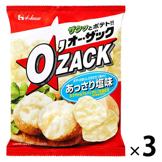 하우스 O Sack 깨끗하게(산뜻하게) 짠맛 68g 1세트(3대입)