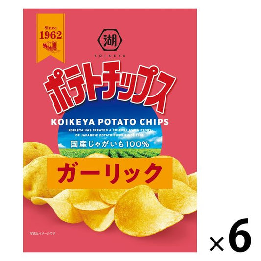코이케야 포테이토 칩 마늘 1세트(6대입)