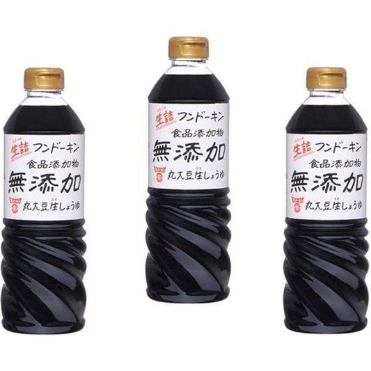 분 드―킨 무첨가 환대두 생간장 720ml×3개 (분 드―킨간장 식품 첨가물무 첨가생 힐오오이타 본양조 와라 ##) (직송품)