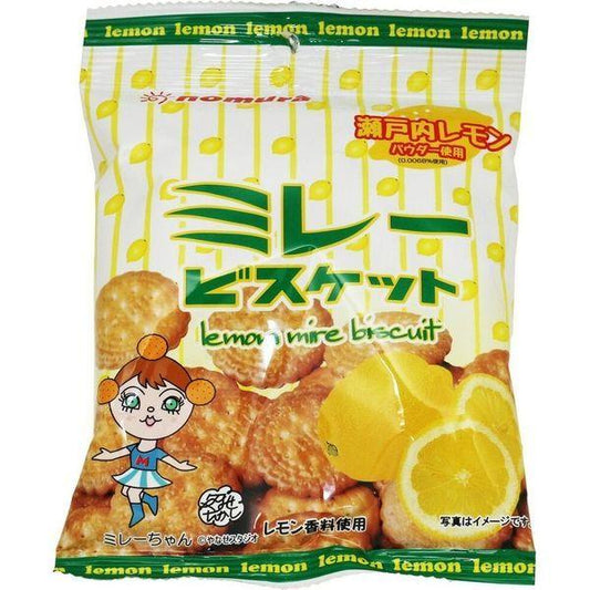 밀레 비스켓(레몬 향) 70g×10 포 (노무라전 두가공 점코치 과자 막과자 역시 진지하다) (직송품)