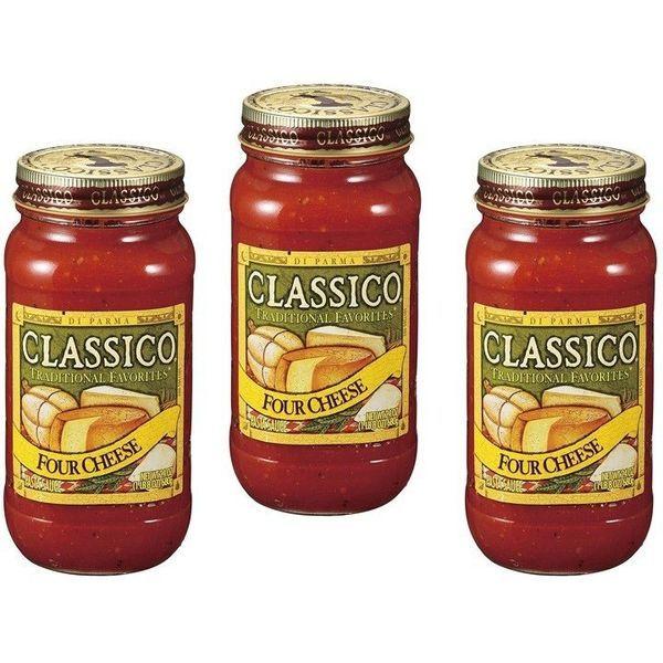 하이즈 CLASSICO 토마토 amp;4치즈 680g×3개 (HEINZ CLASSICO 조미료 파스타 소스) (직송품)