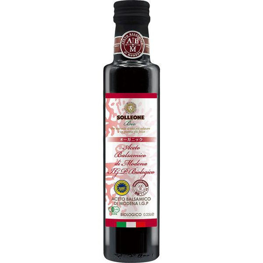 솔・레오네비오 오거닉 발사믹 레드 라벨 250ml 1개 일본과 유럽 상사