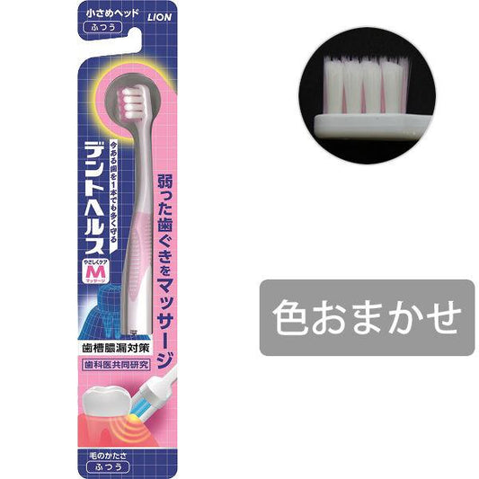 dent 헬스 브러쉬 상냥하게 케어 맛사지 보통 라이온 칫솔 치조농루 대책