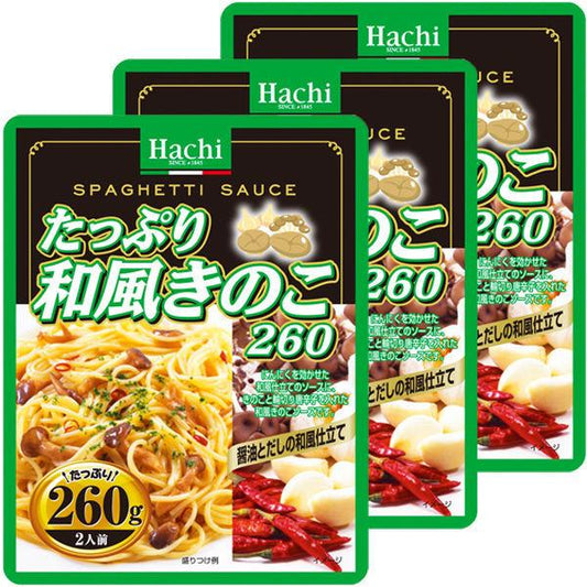 벌 식품 듬뿍 일본풍 버섯 260g 1세트(3개입)