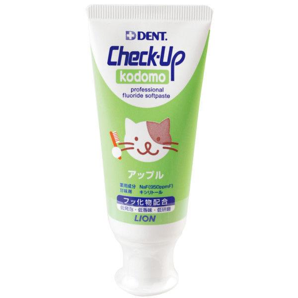 DENT Check-Upkodomo(dent 체크 업고도모) 애플 60g 라이온 치약(어린이용) – 재팬스토어 - 일본약 ...