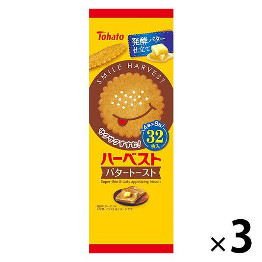 tohato 하베스트 버터 토스트 1세트(3 포)