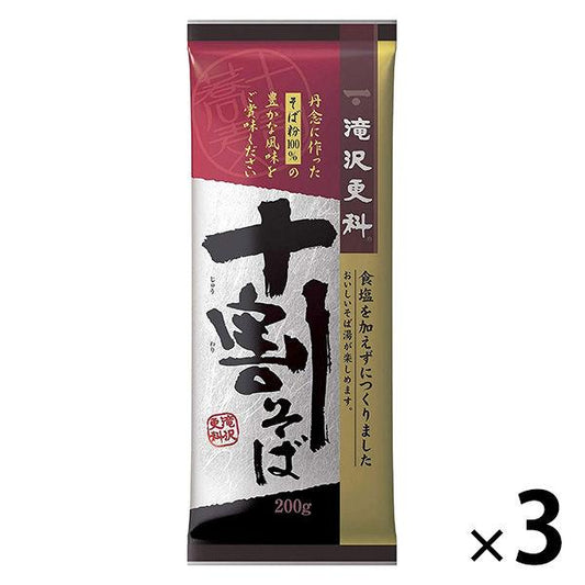다키자와갱 과10할 옆(소바) (200g) ×3개