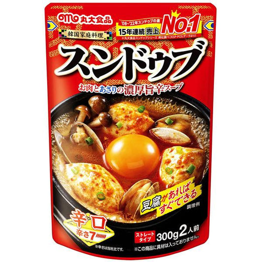 마루다이 식품 순두부 매운 맛300g