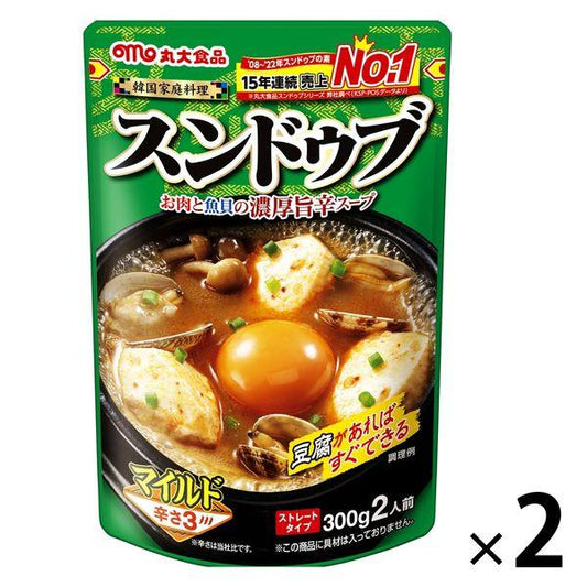 마루다이 식품 순두부 마일드300g 1세트(2개입)