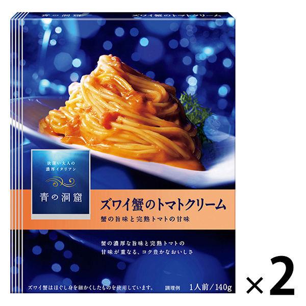 닛신 foods 청의 동굴 게의 맛이 좋다는 느낌 풍부한 참게 게의 토마토 크림 1남의 앞 (140g) ×2개