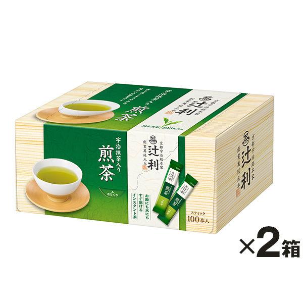 츠지리 인스턴트 녹차 1세트(200개：100개입×2상자)